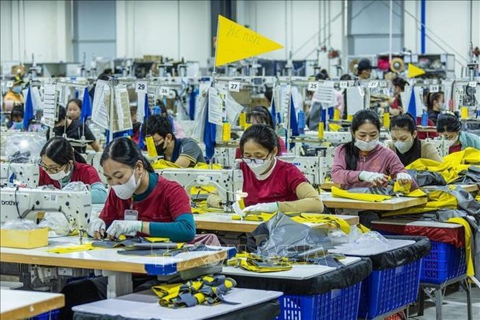 Các dự án FDI tại Quảng Ngãi đã tạo việc làm và thu nhập cho nhiều động địa phương. Ảnh: Hoàng Hiếu/TTXVN