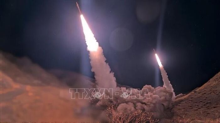 Tên lửa của IRGC. Ảnh minh họa: IRNA/TTXVN phát