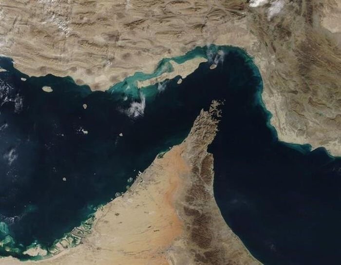 Eo biển Hormuz. Ảnh: IRNA/TTXVN phát