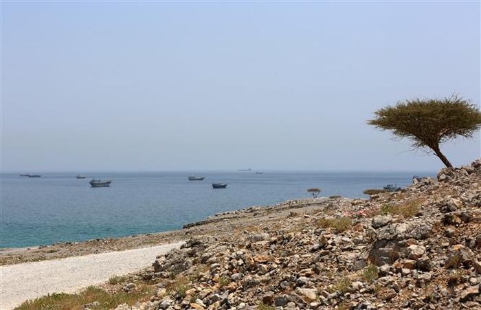 Quang cảnh eo biển Hormuz. Ảnh: THX/TTXVN phát