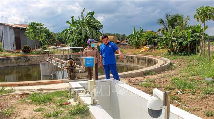 Hệ thống quan trắc môi trường tự động được doanh nghiệp đầu tư nhằm hạn chế tác động đến môi trường trong quá trình sản xuất.