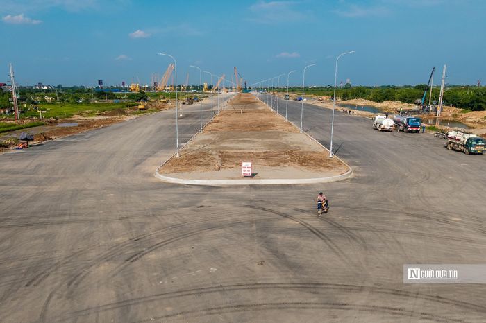 Khi hoàn thành, đại lộ 120m được kỳ vọng trở thành trục kết nối chiến lược, tạo diện mạo hạ tầng mới cho khu đô thị thể thao Olympic và sân vận động Hùng Vương trong tương lai.