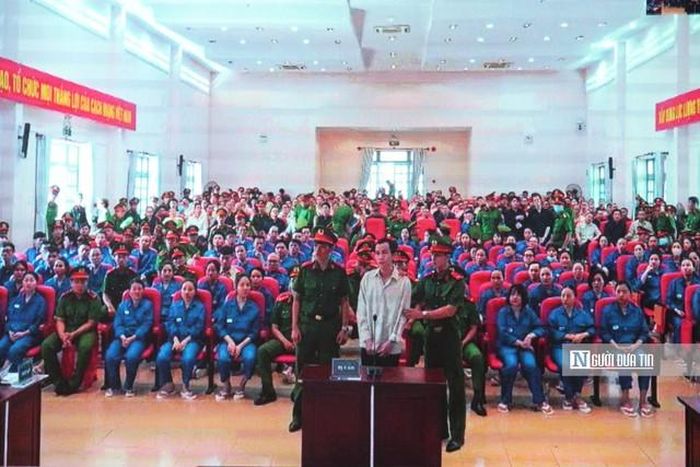 Bị cáo Bùi Văn Ánh tại tòa.