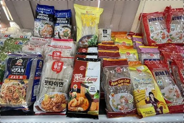 Sản phẩm OCOP chế biến từ gạo Bích Chi của tỉnh Đồng Tháp đã lưu hành tại hơn 40 thị trường trên thế giới trong hơn 50 năm qua. Ảnh: Hồng Nhung-TTXVN