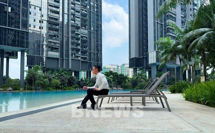 PGS.TS Dương Minh Hải sở hữu được căn hộ tại chung cư Parc Clematis. Ảnh: Đỗ Vân/TTXVN