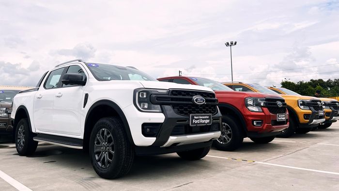Ford Ranger vẫn đang dẫn đầu doanh số phân khúc bán tải. Ảnh: TĐ