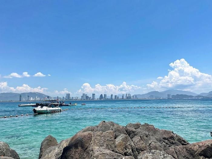 Cảnh đẹp ở vịnh Nha Trang. Ảnh: Sưu tầm
