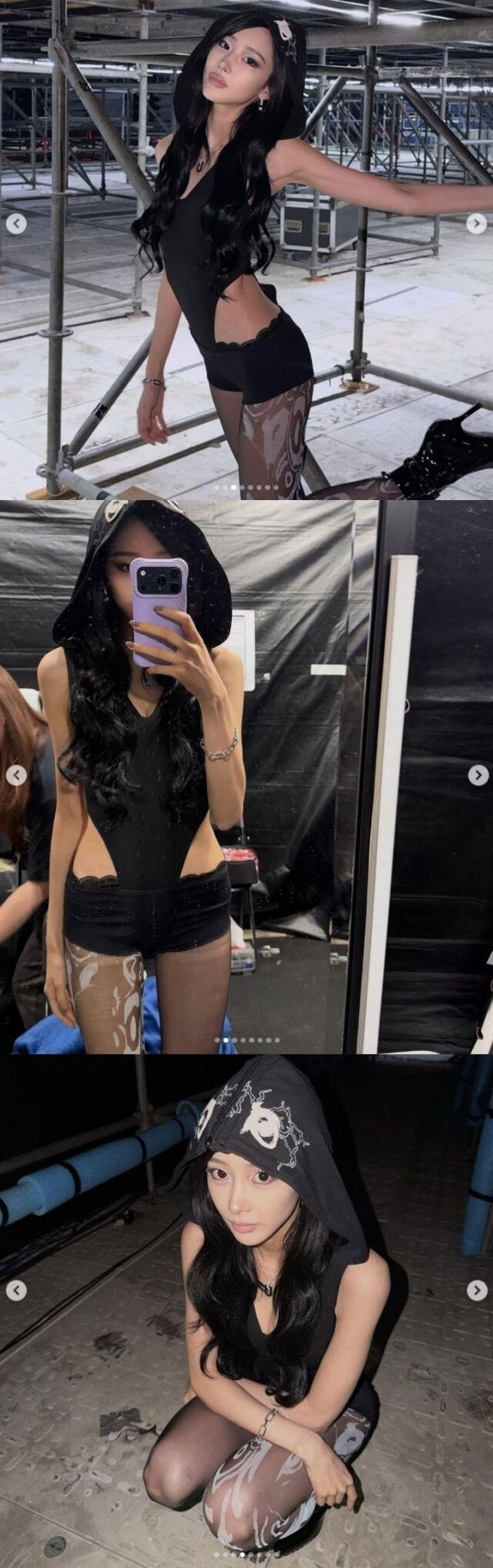 Giselle (aespa) khiến người hâm mộ không thể rời mắt khi khoe đôi chân thon dài, hoàn hảo. Ảnh: Instagram Giselle
