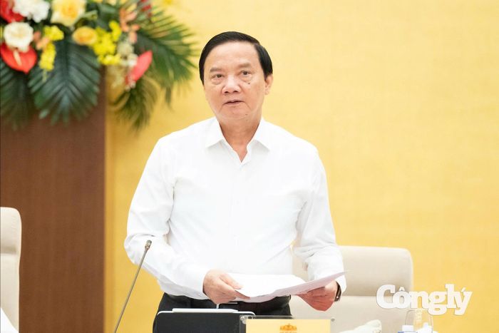 Phó Chủ tịch Quốc hội Nguyễn Khắc Định kết luận nội dung thảo luận