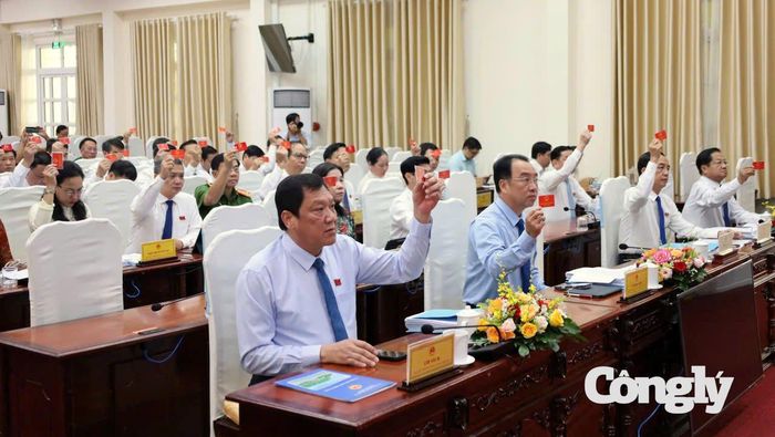 Các đại biểu biểu quyết tại kỳ họp