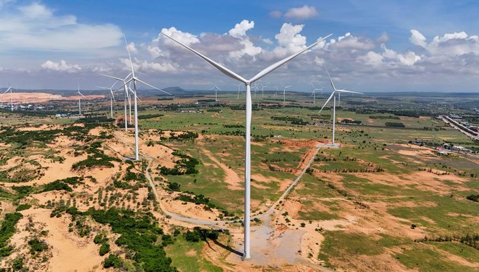 Dự án năng lượng tái tạo được ưu tiên chuyển giao tín chỉ carbon ra quốc tế với tỷ lệ cao nhất lên đến 90%. Ảnh: Hoàng Anh.
