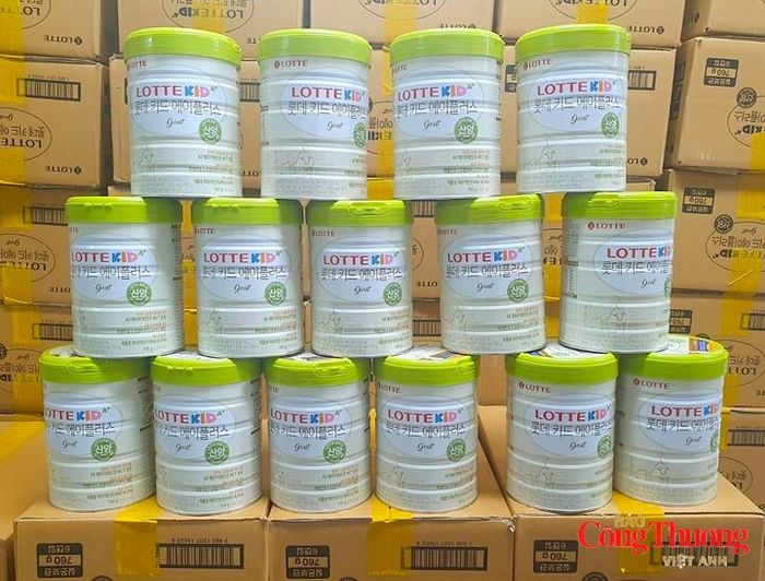 Sữa Lotte Kid A+ được Công ty Hoan TT nhập khẩu từ Kovit Trading Co., Ltd, Hàn Quốc.