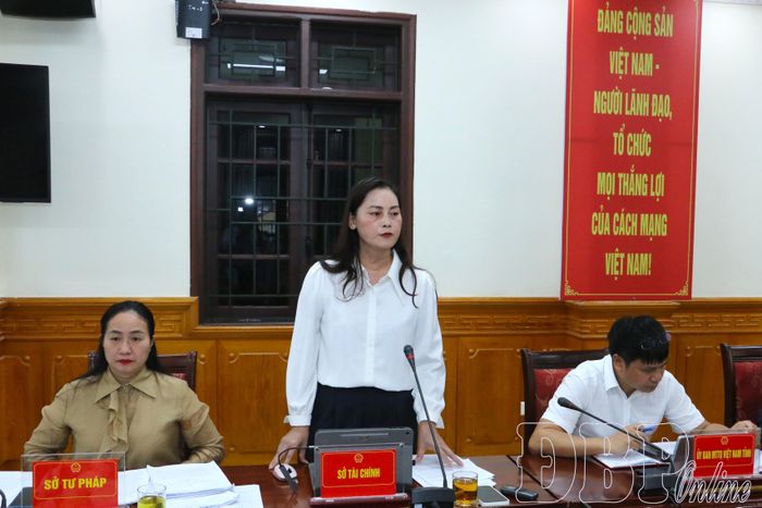Lãnh đạo Sở Tài chính tham gia đóng góp ý kiến vào Luật Ngân sách nhà nước (hợp nhất).