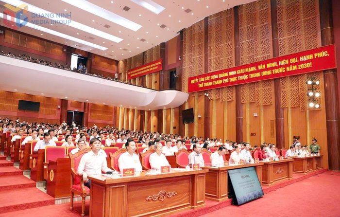 Các đại biểu tham dự hội nghị. Ảnh: Báo Quảng Ninh