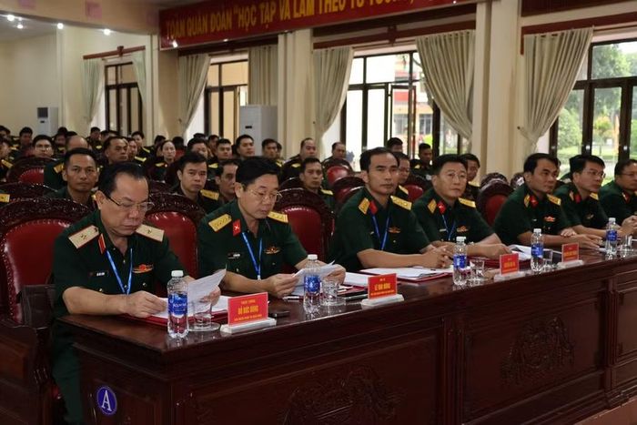  Quân đoàn 34 khai mạc Hội thi bí thư chi bộ năm 2026. Ảnh: N.T 