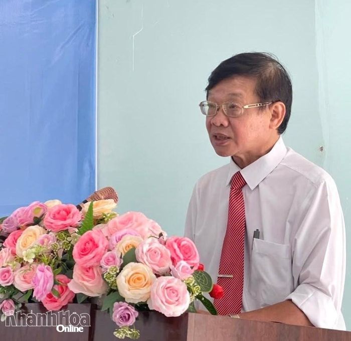 Lãnh đạo Sở Y tế phát biểu tại lễ phát động.