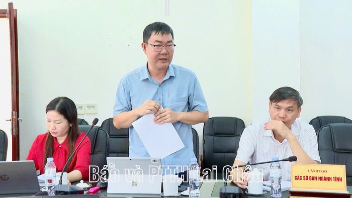 Phó Giám đốc Sở Nông nghiệp và Môi trường Nguyễn Phương Hạnh tham gia ý kiến vào dự án Luật Đất đai (sửa đổi).