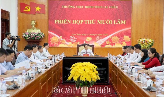 Quang cảnh phiên họp thứ mười lăm Thường trực HĐND tỉnh khoá XVI, nhiệm kỳ 2026 - 2031. 