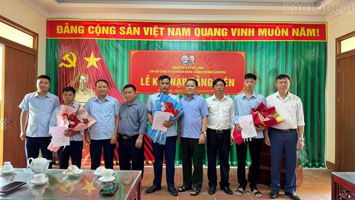 Chi bộ Công ty cổ phần Năng lượng Mường Khương được thành lập tháng 6/2026, hiện có 11 đảng viên.
