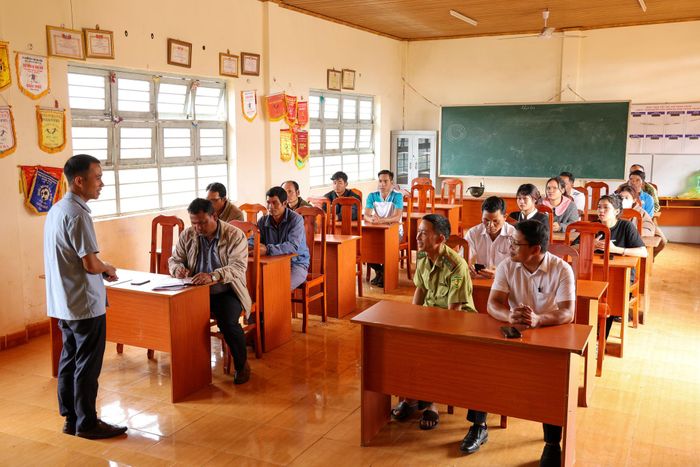 Các chủ rừng thường xuyên tổ chức tuyên truyền, vận động đồng bào các dân tộc tại Lâm Đồng tham gia giữ rừng