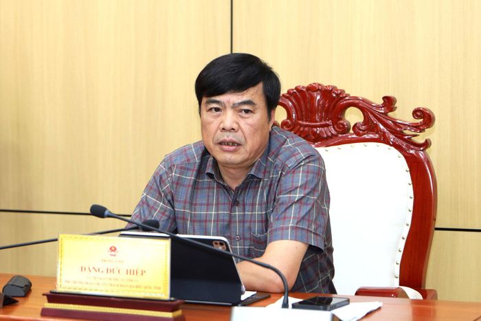 Đồng chí Đặng Đức Hiệp, Ủy viên Ban Thường vụ Tỉnh ủy, Phó Trưởng đoàn chuyên trách Đoàn ĐBQH tỉnh Lâm Đồng kết luận tại buổi tiếp công dân định kỳ tháng 8/2026