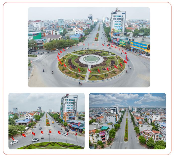 Diện mạo đường phố Đông A. Ảnh: Viết Dư