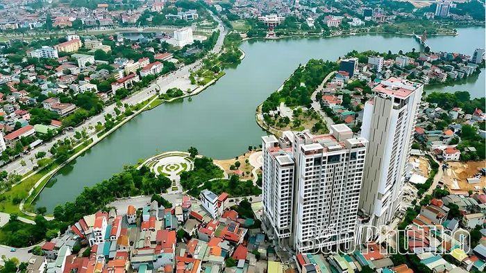 Khi dữ liệu đất đai đầy đủ, chính xác sẽ thúc đẩy phát triển kinh tế - xã hội của tỉnh (Trong ảnh: Diện mạo đô thị 2 phường giáp ranh Việt Trì, Thanh Miếu).