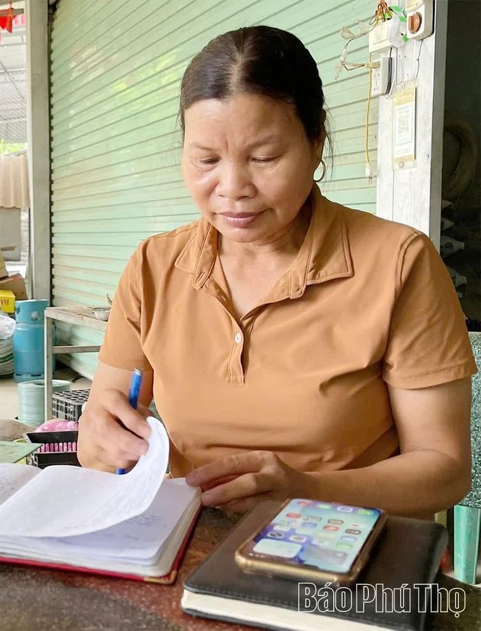 Nhiều năm qua, chị Đinh Thị Linh và cán bộ, đảng viên, Nhân dân trong thôn luôn thực hiện tốt các phong trào thi đua.