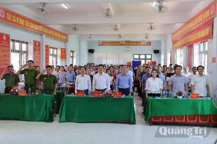 Đại biểu tham dự ngày hội - Ảnh: M.N