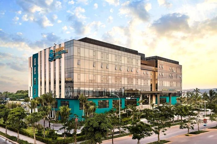 Bệnh viện Mặt Trời Phú Quốc có quy mô 10.000 m2 (ảnh Sun Group)