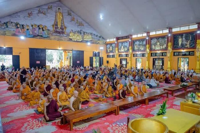 Quang cảnh giảng đường thiền viện Phước Sơn