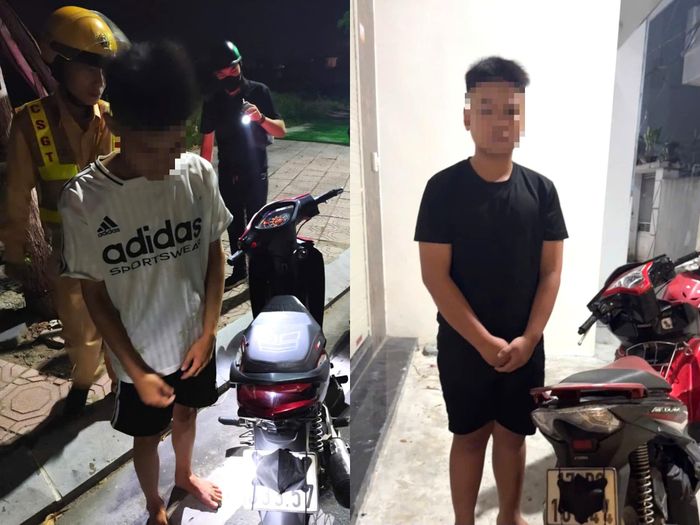 Trong 1 đêm, tổ công tác của Đội Cảnh sát giao thông đường bộ số 3 (Công an tỉnh Hưng Yên) xử lý hàng chục thanh, thiếu niên vi phạm giao thông.