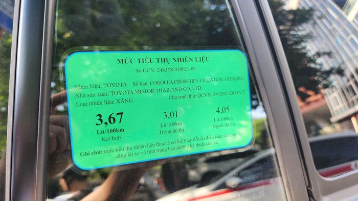 Công khai thông tin mức tiêu thụ nhiên liệu trên ô tô có thể tạo cuộc cạnh tranh giữa các hãng về mức tiêu thụ nhiên liệu đối với các sản phẩm có cùng công suất.