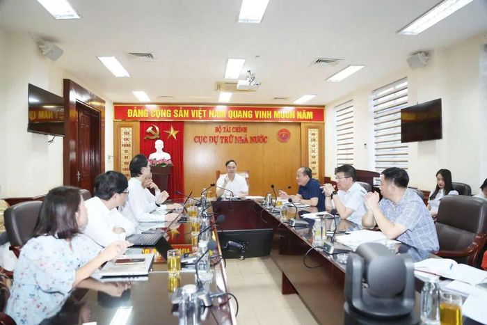 Phó cục trưởng Cục Dự trữ Nhà nước Đặng Văn Thanh chủ trì cuộc họp khởi động triển khai Dự án “Xây dựng Trung tâm giám sát và điều hành Dự trữ quốc gia” (ngày 12/8/2026).