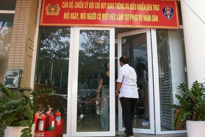 Bộ phận xử lý vi phạm - Đội Chỉ huy giao thông và điều khiển đèn tín hiệu giao thông