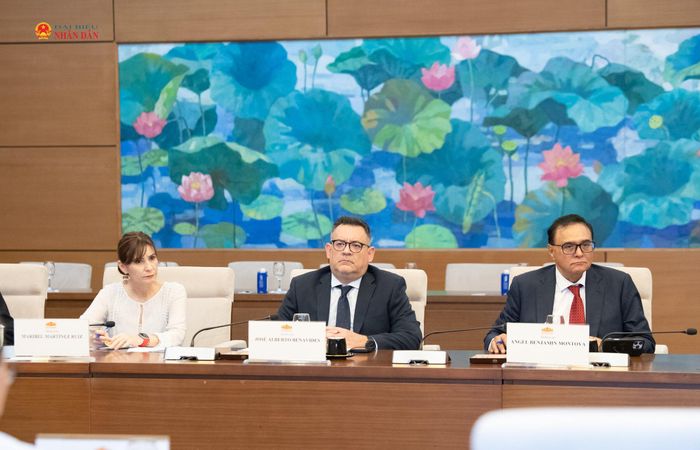 Các đại biểu Mexico tại cuộc tiếp