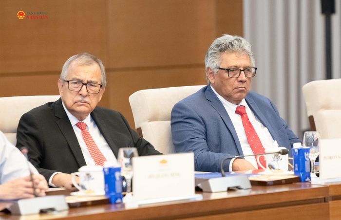 Các đại biểu Mexico tại cuộc tiếp