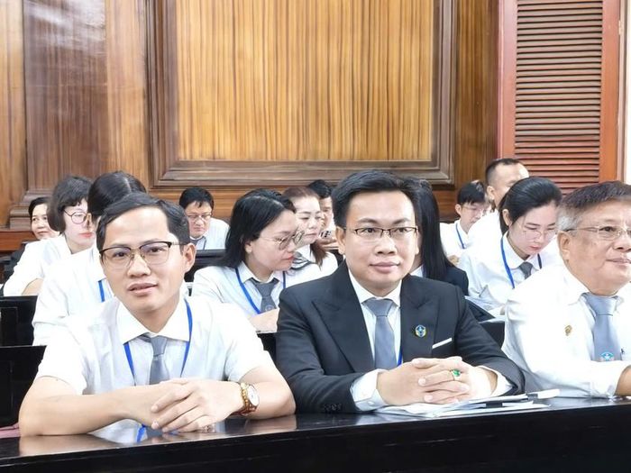 Luật sư bào chữa vụ án ma túy xuyên quốc gia. Ảnh: Thanh Dũng