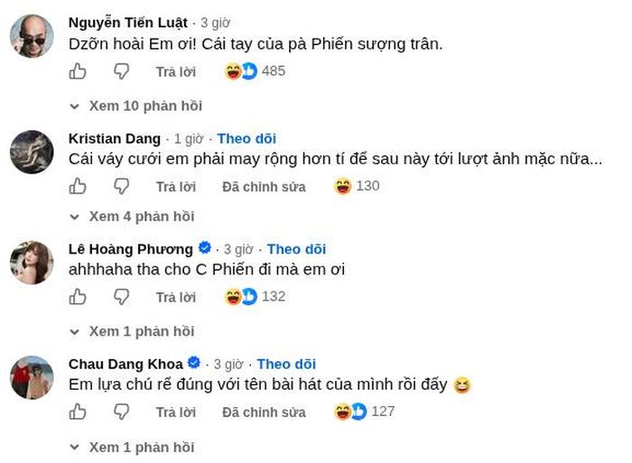 Nhiêu đồng nghiệp của Pháo để lại phản ứng đầy bất ngờ