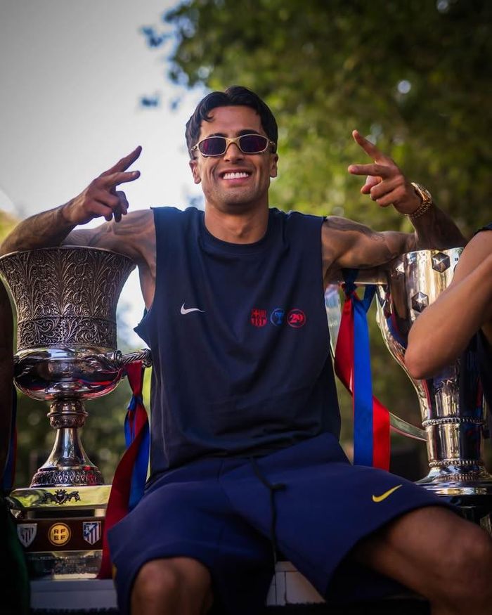 Mùa giải 2025/2026 Cancelo là nhân tố quan trọng trong hành trình xưng vương La Liga của Barca
