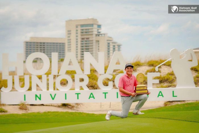 Nguyễn Bảo Phát vô địch Hoiana Junior Golf Invitational 2026 tại nội dung dành cho nam