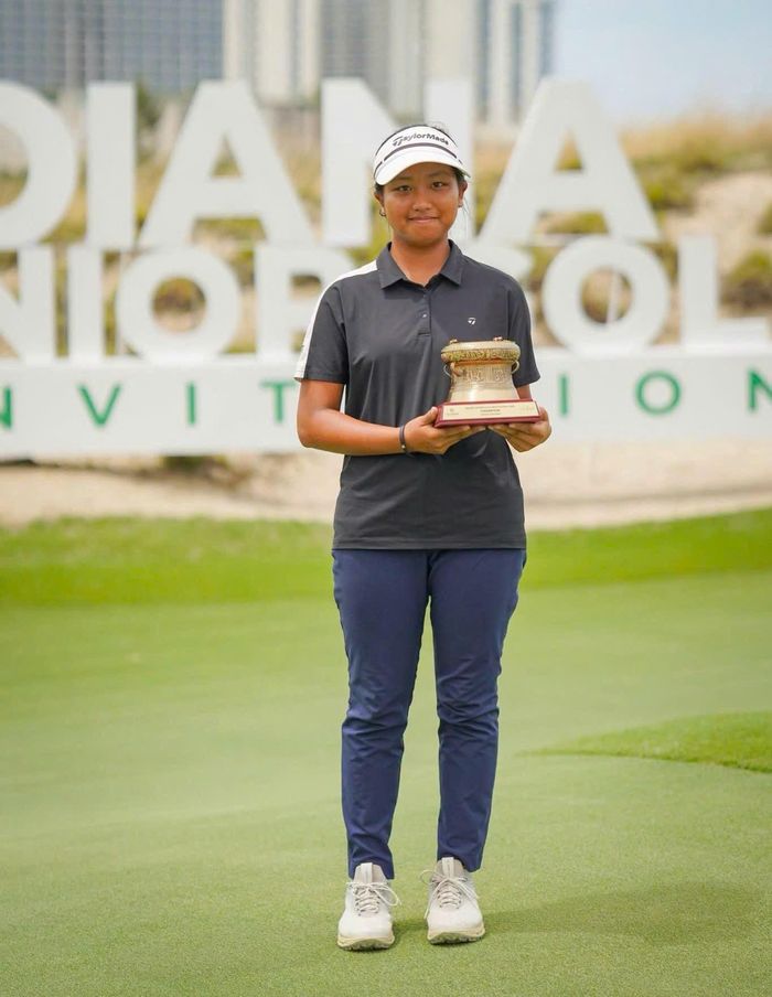 Nguyễn Khánh Linh xuất sắc giành ngôi vô địch Hoiana Junior Golf Invitational 2026 nội dung cho nữ