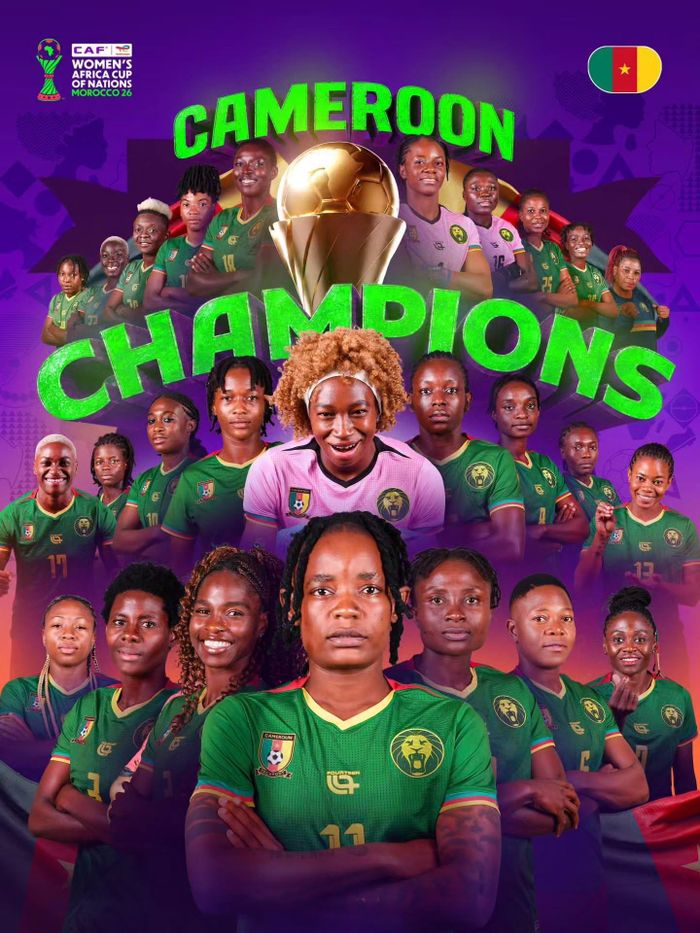 Cameroon đăng quang WAFCON 2026 với một hành trình đầy cảm xúc