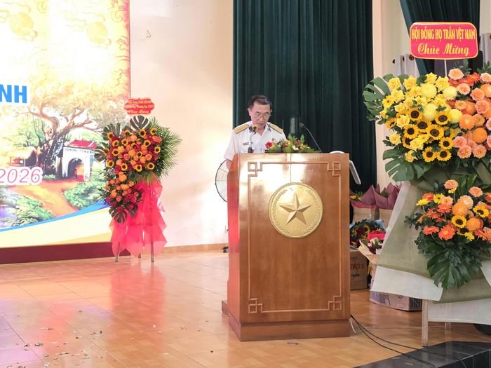 Đại tá Trần Nhật Xuất, Phó Chủ tịch Hội đồng họ Trần TPHCM, Phó Chủ nhiệm Câu lạc bộ sĩ quan họ Trần TPHCM, phát biểu
