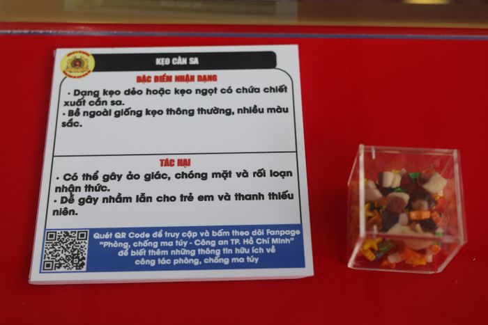 Ma tuý cần sa dưới hình hài là những viên kẹo bắt mắt 