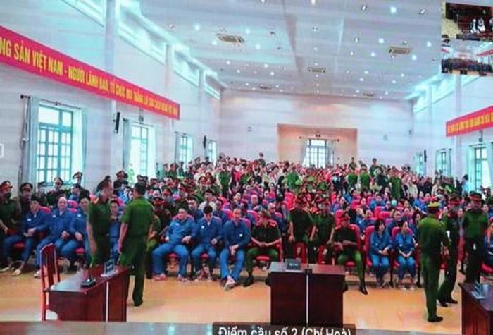 Điểm cầu xử án tại Trại giam Chí Hòa