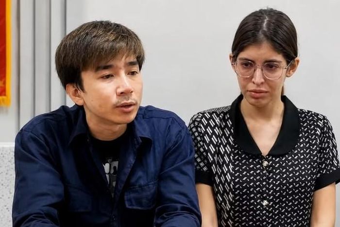 Ca sĩ Chi Dân và người mẫu An Tây. Ảnh: TP/CA