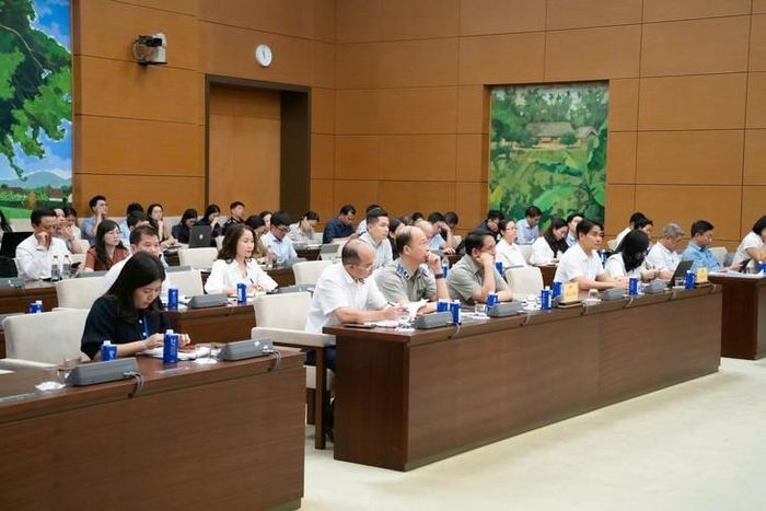 Các đại biểu tham dự Phiên họp. Ảnh: Media Quốc hội