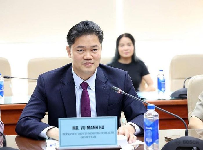Uỷ viên Dự khuyết Trung ương Đảng, Thứ trưởng Thường trực Bộ Y tế, TS.BS Vũ Mạnh Hà. Ảnh: Trần Minh
