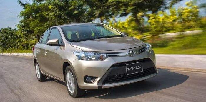 Toyota Vios trở lại trong TOP 10 bảng xếp hạng các dòng xe bán chạy nhất tháng 7